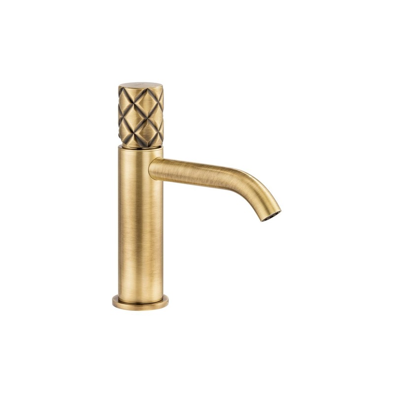 Abode Kite Basin Mixer – Antique Brass