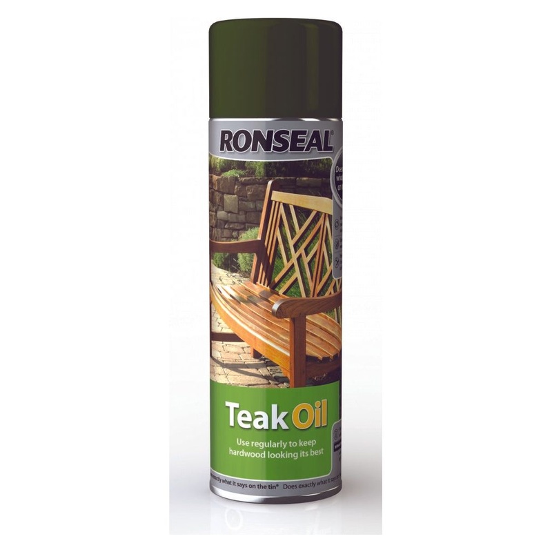 Ronseal Teak Oil Aerosol 500ml