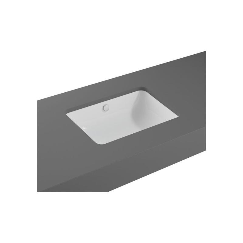VitrA S20 550x370mm 0TH Undercounter Basin – White