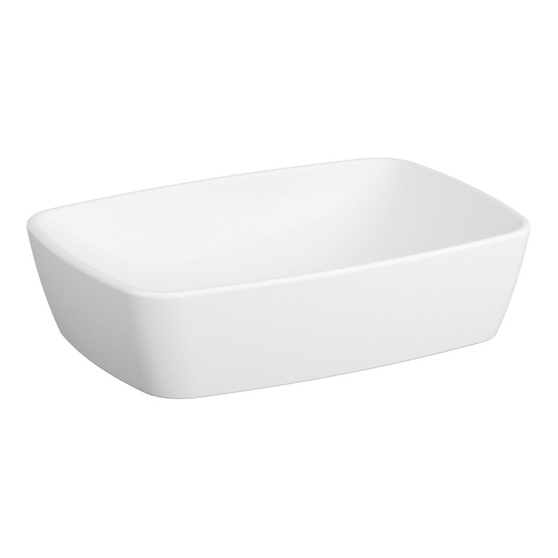 VitrA Shift 545x375mm 0TH Basin (No Overflow) – White