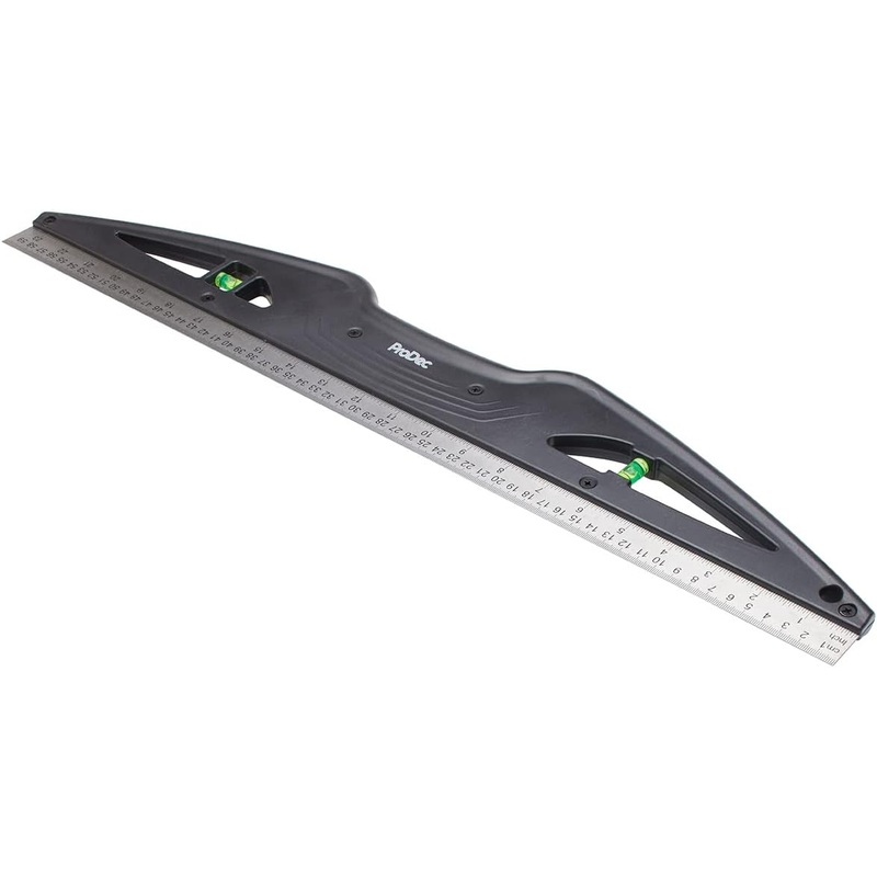 ProDec Trimming Edge Stainless Steel Ruler
