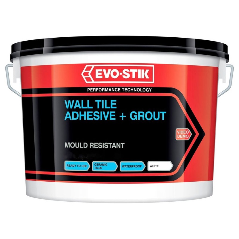 Evo-Stik Wall Tile Adhesive + Grout Economy 1L