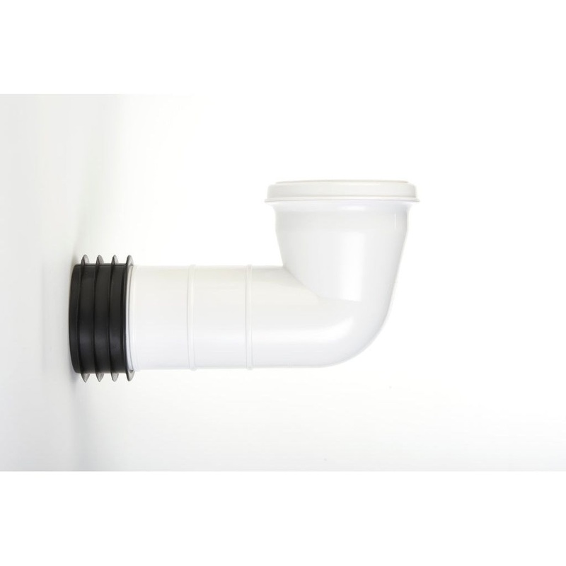 Make WC Pan Connector With 90 Degree Bend