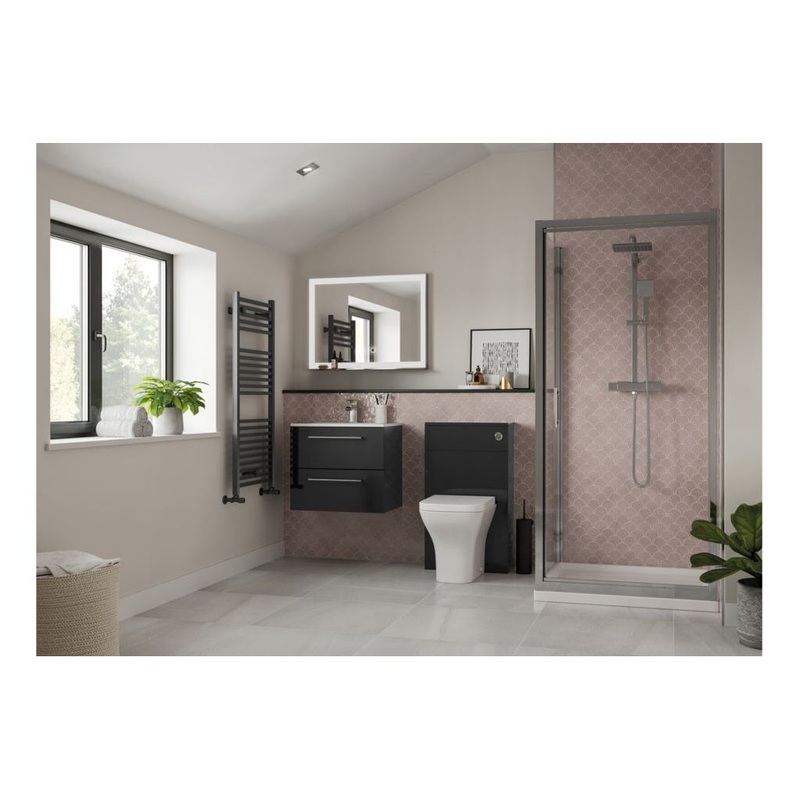 Volta Wall Hung 2 Drawer Basin & Tall Wall Unit