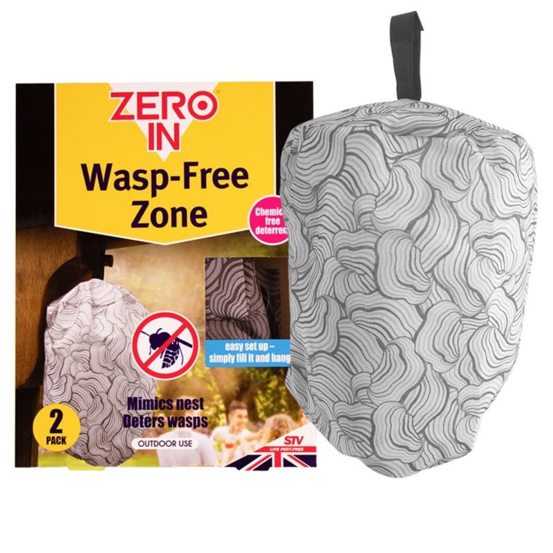 Zero In Wasp-Free Zone|2 Pack|Single