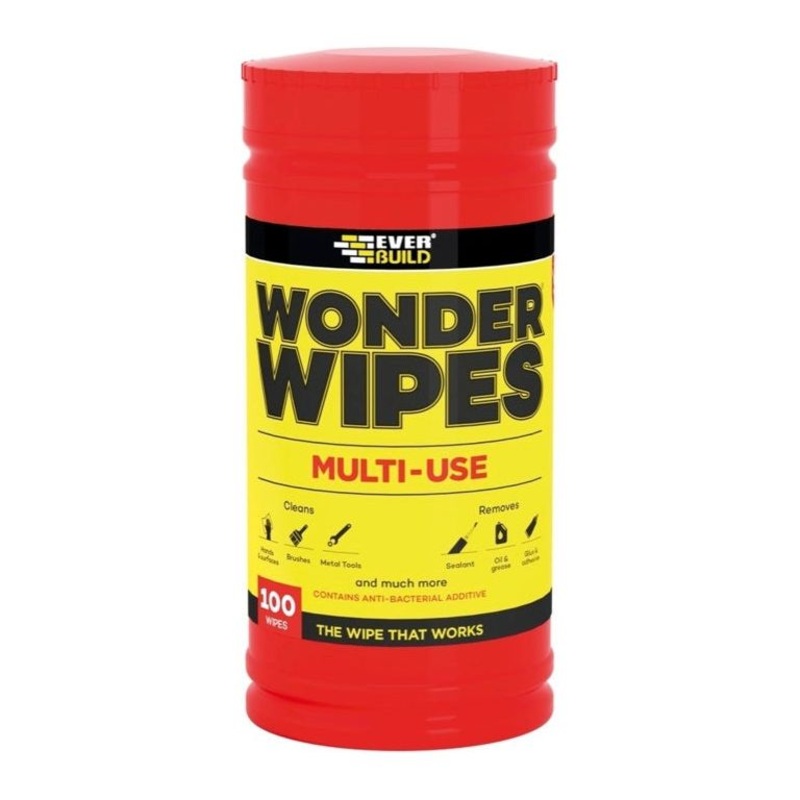 Everbuild Wonder Wipes|Tub Of 100