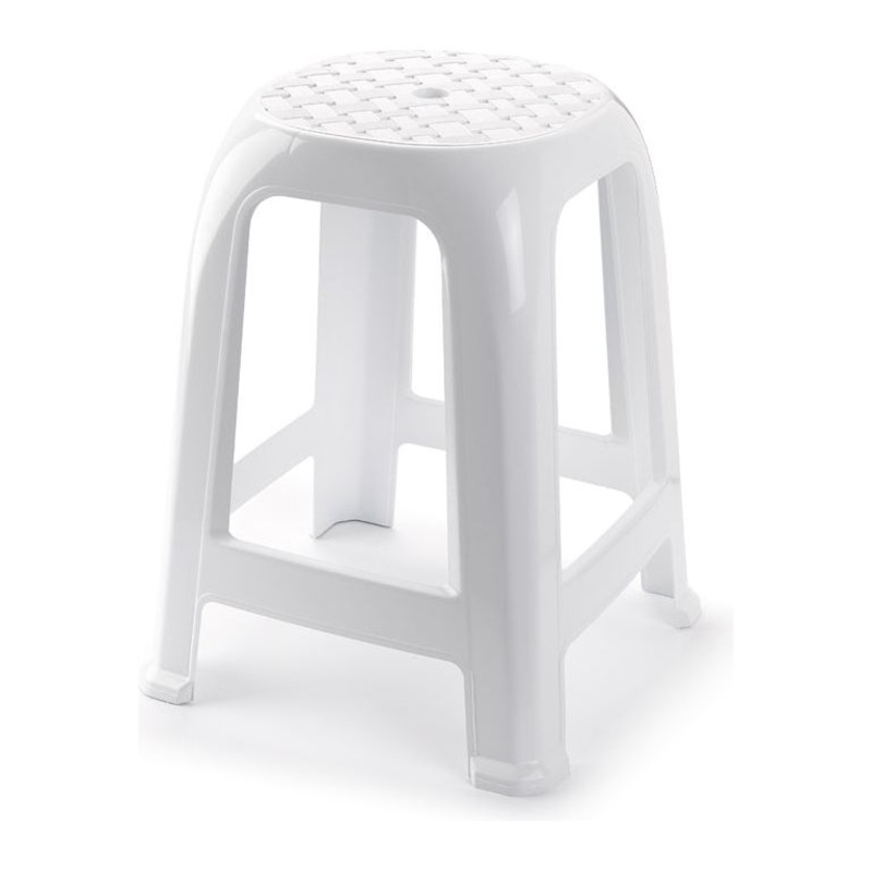 Plasticforte White Stool