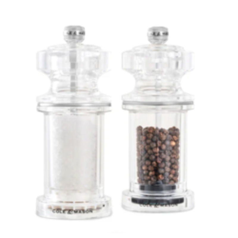 Cole & Mason Acrylic Salt & Pepper Mill