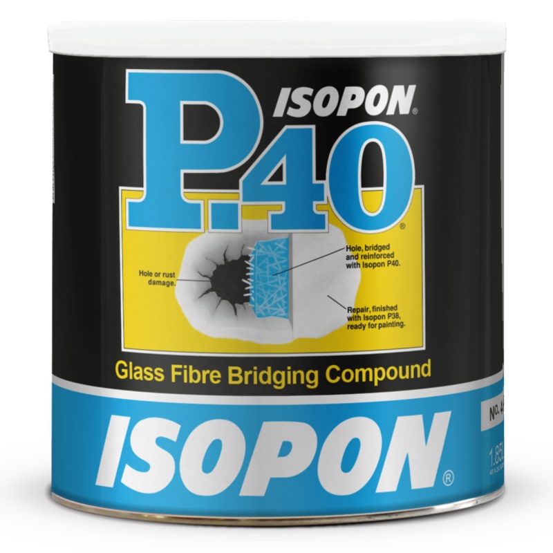 Isopon P.40 Glass Fibre Bridging Compound