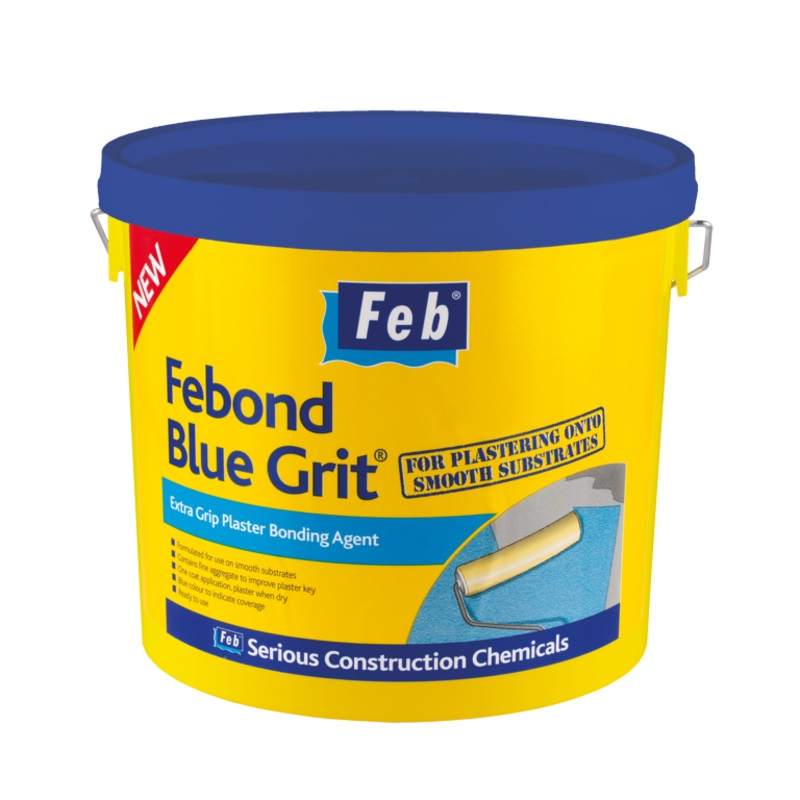 Sika Febond Blue Grit Plasterers Grip Coat 5L