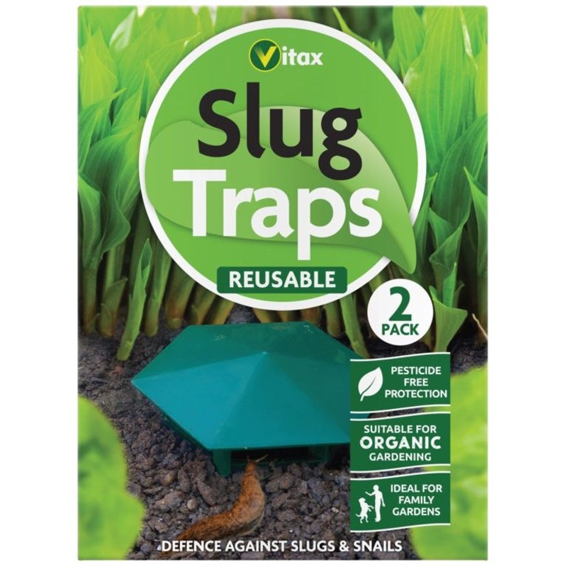 Vitax Reusable Slug Traps Pack 2
