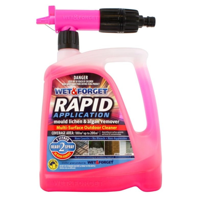 Wet & Forget Rapid Application Mould Lichen Algae Remover