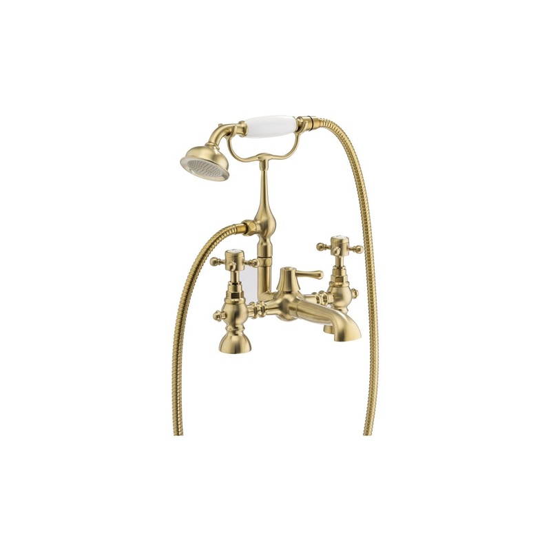 Abode Sentiment Bath Shower Mixer – Brushed Brass