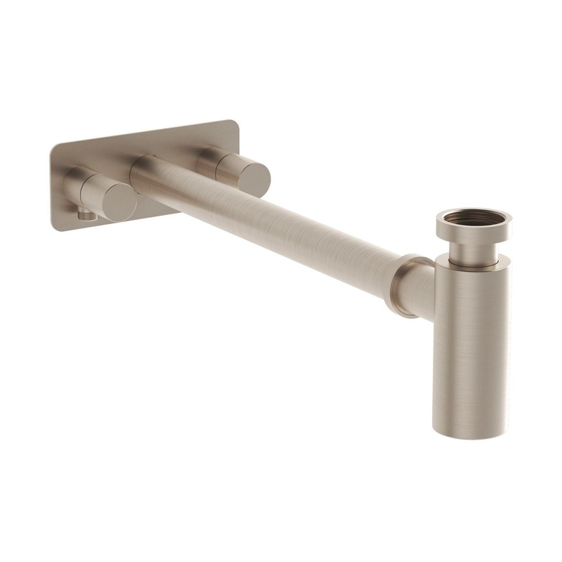 VitrA Bottle Trap for Basins w/Isolation Taps (Symmetric)