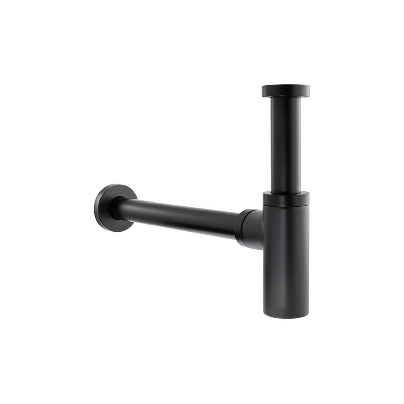 Abode Uno Basin Bottle Trap – Matt Black