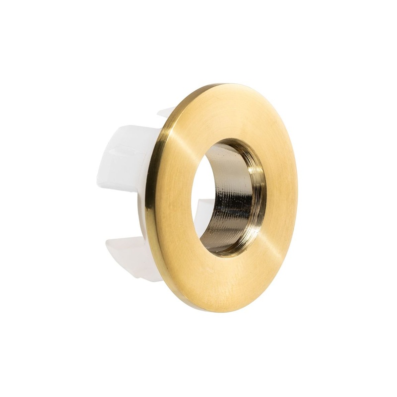 Abode Uno Basin Overflow Ring – Brushed Brass