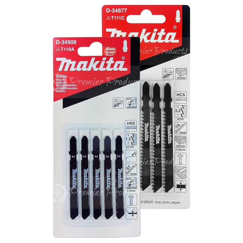 Makita Jigsaw Blade Set