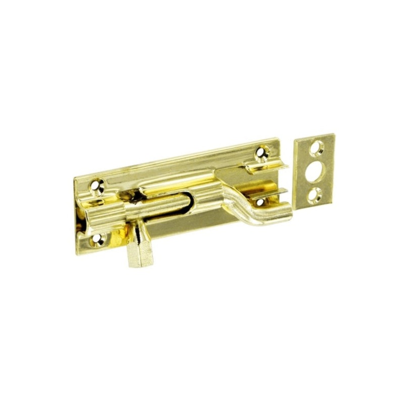 Securit Brass Necked Bolt 1 Wide