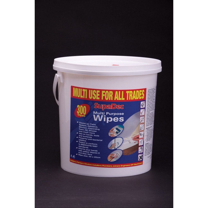 SupaDec Multi Purpose Wipes|Pack 300|Pack 100