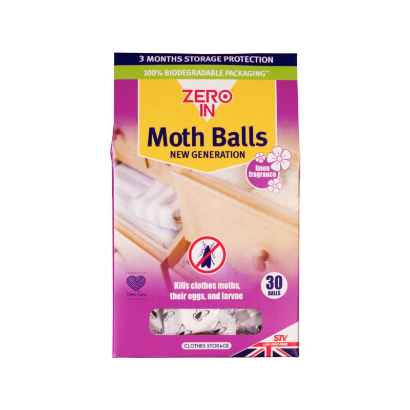 Zero In Moth Balls|Pack 30|10 Balls