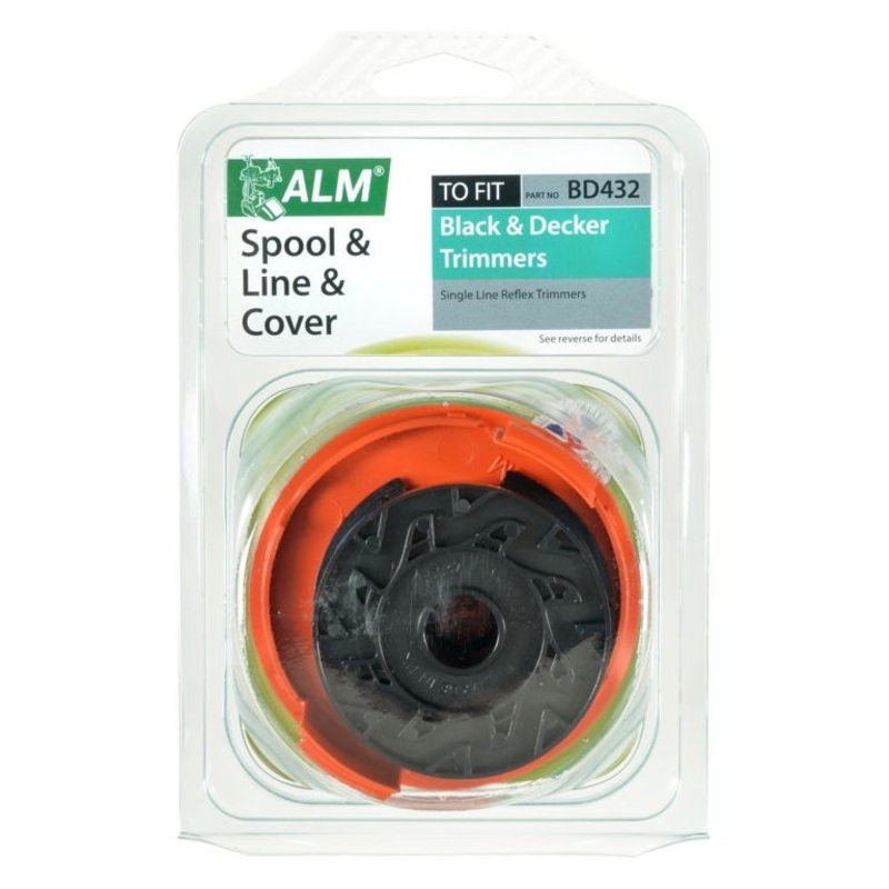 ALM Spool, Line & Spool Cover|Black|White