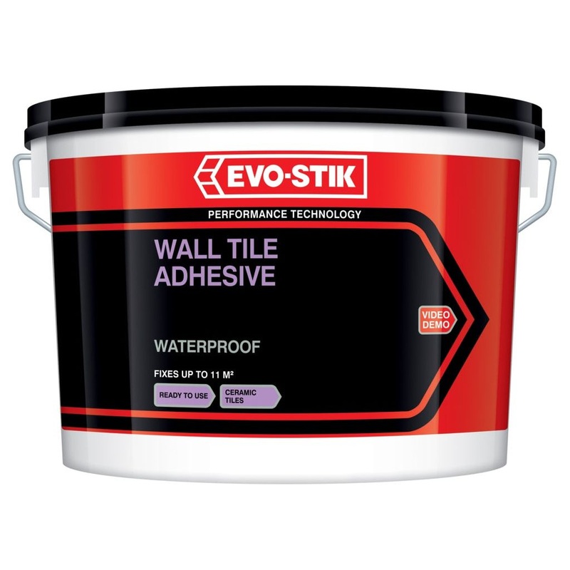 Evo-Stik Tile A Wall Waterproof Adhesive for Ceramic Tiles