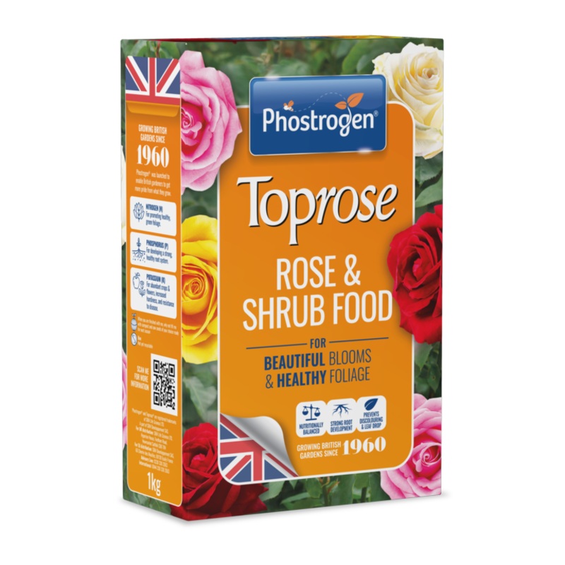 Toprose Rose & Shrub Feed|1kg Carton|4kg