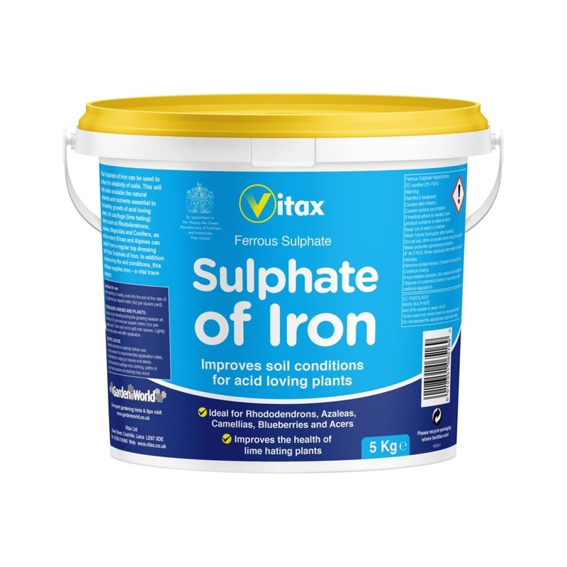 Vitax Sulphate Of Iron|5kg|1kg