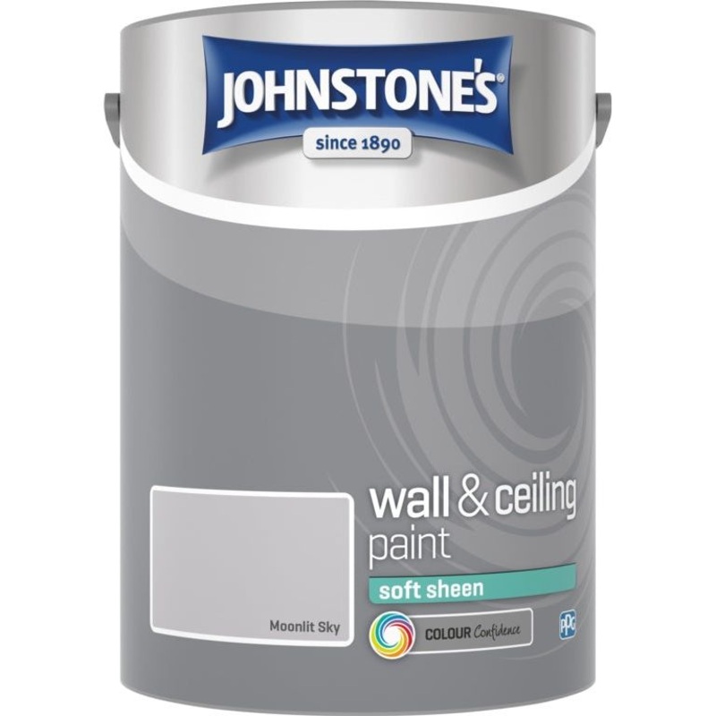 Johnstone’s Wall & Ceiling Soft Sheen – 5L
