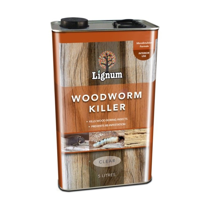 Lignum Woodworm Killer|5L|1L|5L|1L