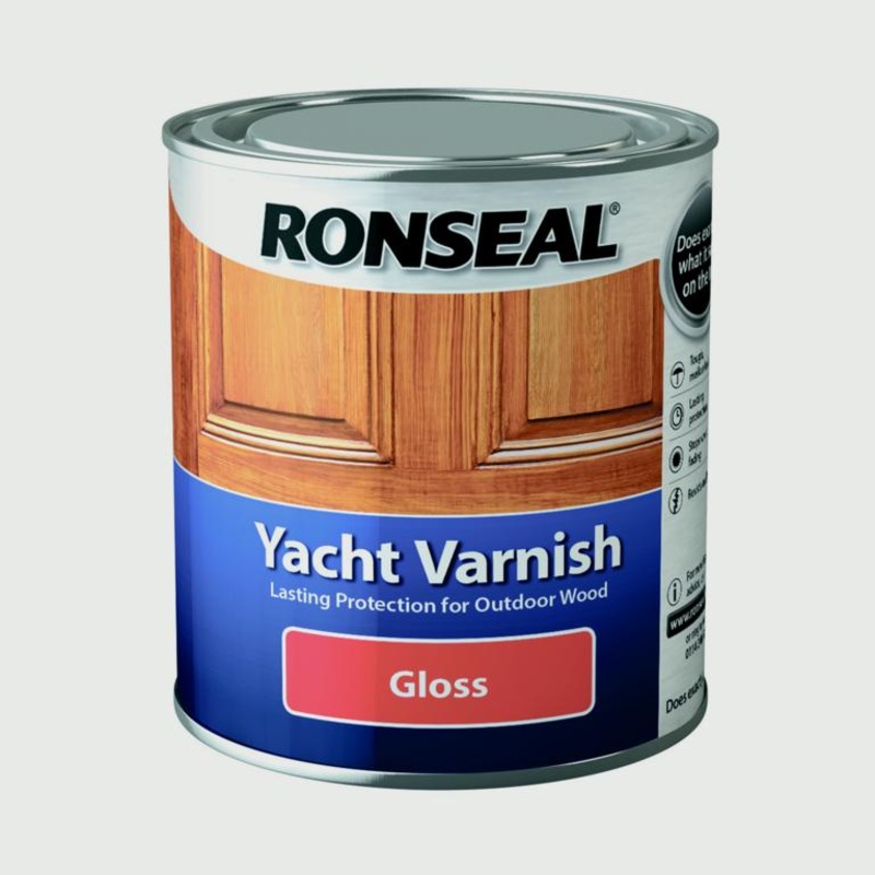 Ronseal Yacht Varnish Gloss|500ml|250ml|1L