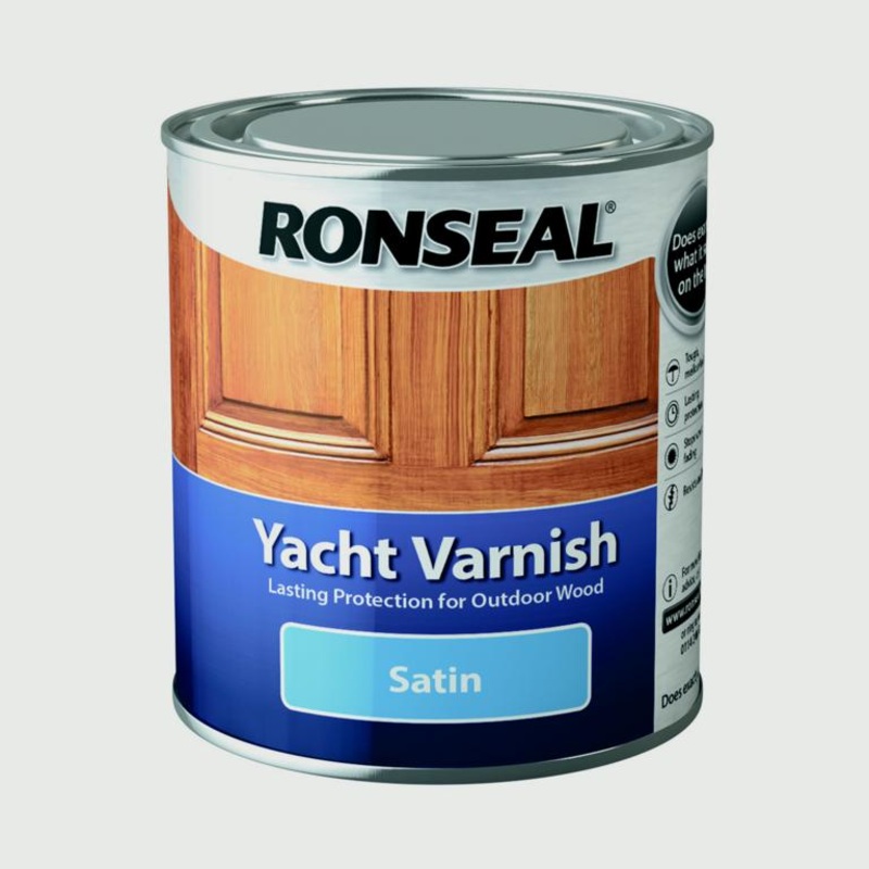 Ronseal Yacht Varnish Satin|500ml|250ml|1L