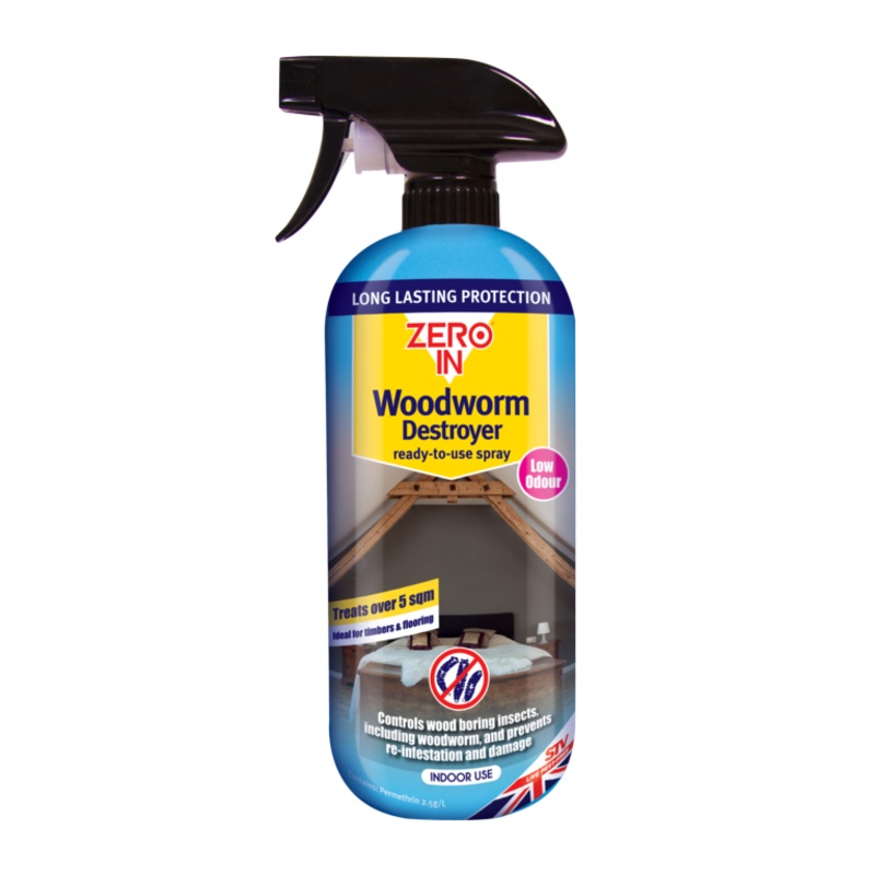 Zero In Woodworm Destroyer|1L|250ML Can|500ML