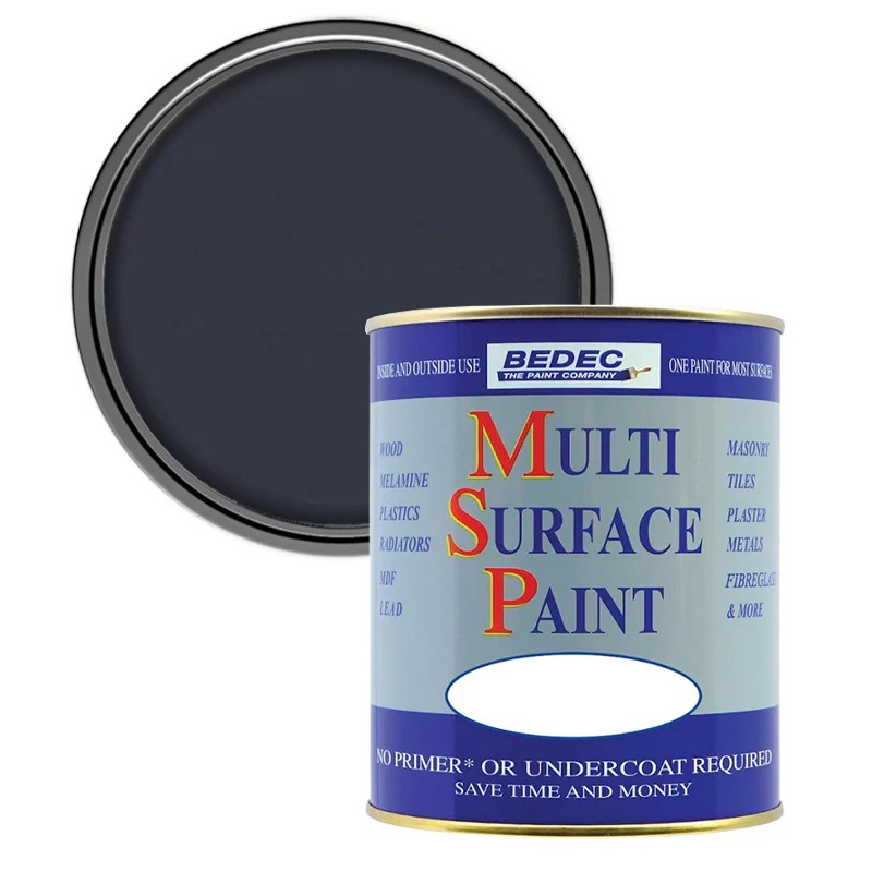 Bedec Multi-Surface Paint Soft Matt Anthracite 2.5L