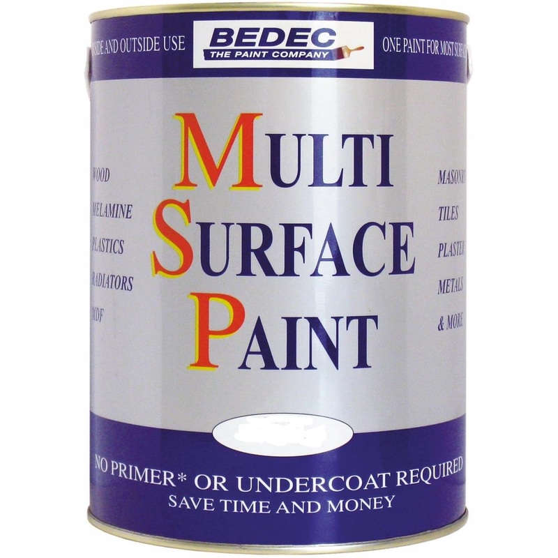 Bedec Multi-Surface Paint Soft Satin Inca 750ML