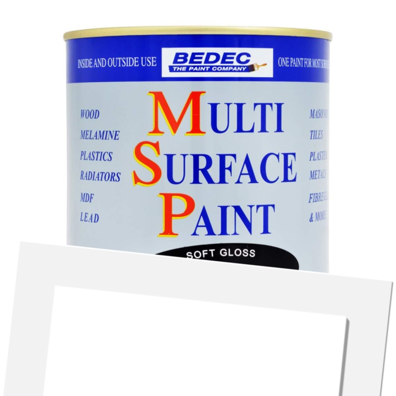 Bedec Multi-Surface Paint Soft Satin Oxford Blue 750ML