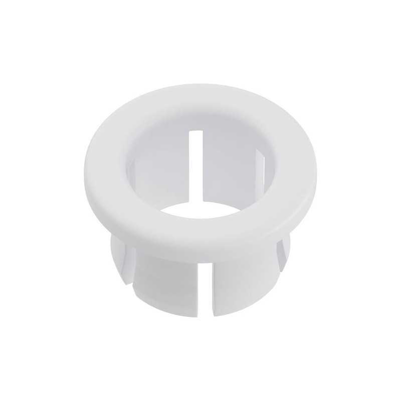 Overflow Ring for Resin Basins – White