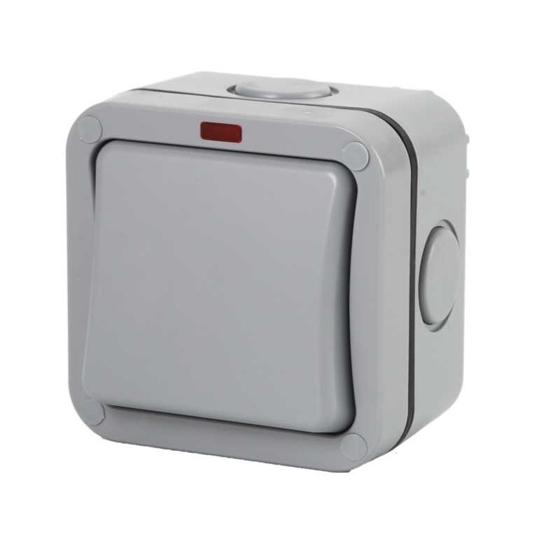 Securlec Single Outdoor Weatherproof Switch 2 Way IP66