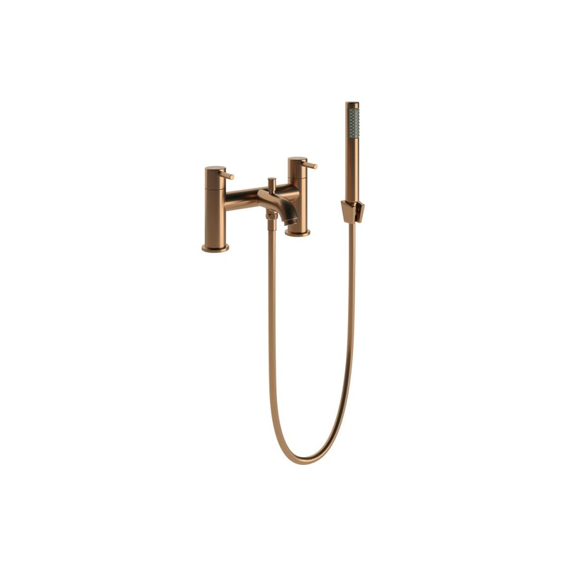 Berkley Bath/Shower Mixer & Bracket – Brushed Bronze