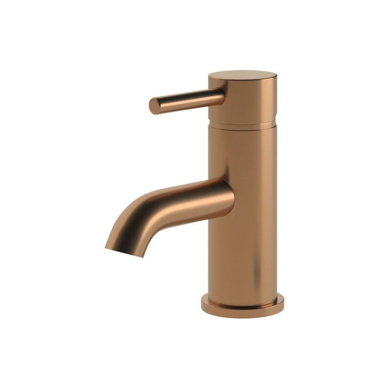 Berkley Cloakroom Basin Mixer & Waste – Brushed Bronze