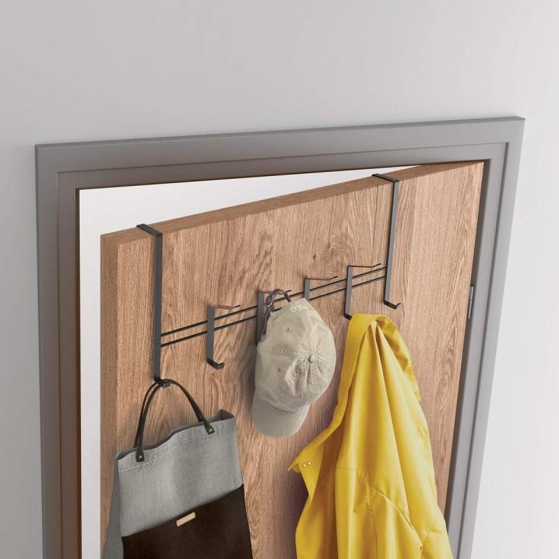 Metaltex Over Door Bar|10 Hooks|5 Hooks