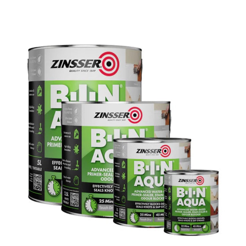 Zinsser B-I-N Aqua Primer Sealer S/Klr