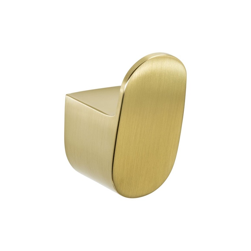 Abode Uno Robe Hook – Brushed Brass