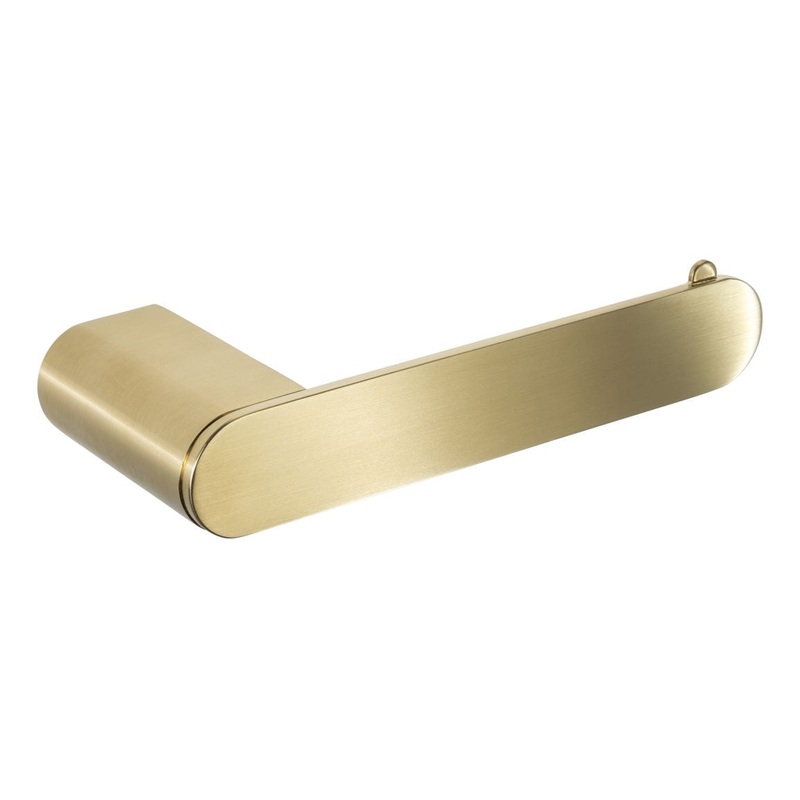 Abode Uno Toilet Roll Holder – Brushed Brass