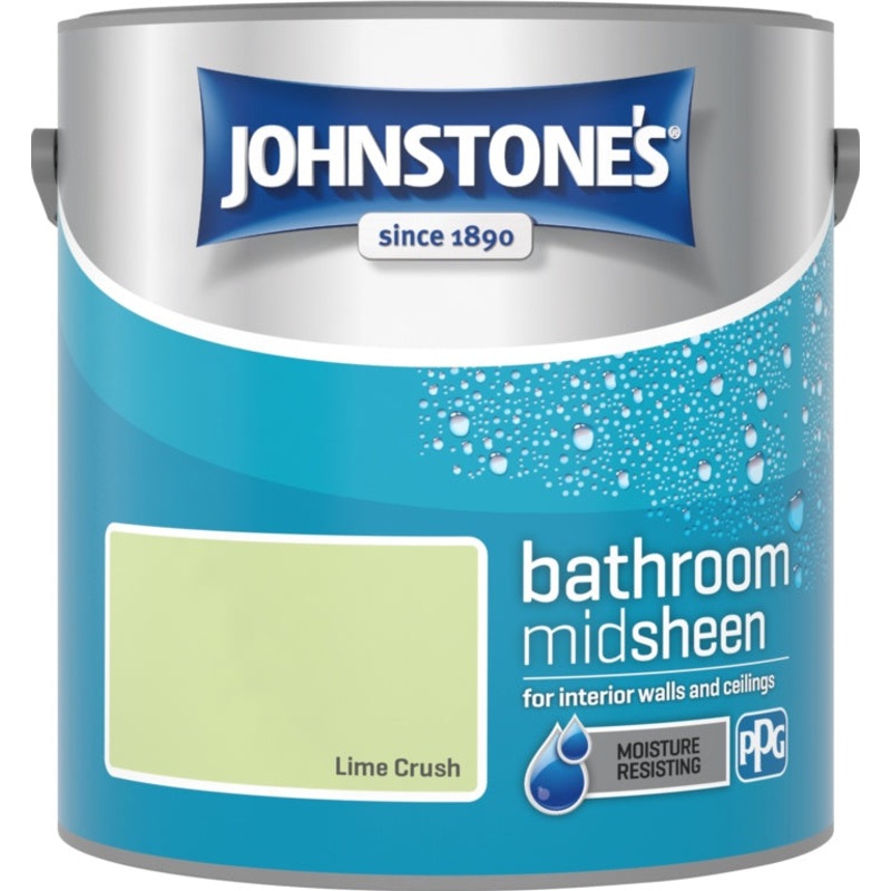 Johnstone’s Bathroom Midsheen 2.5L Lime Crush