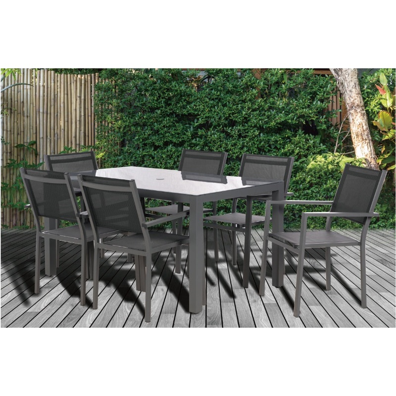 Pagoda Palma Stacking Set 6 Seat