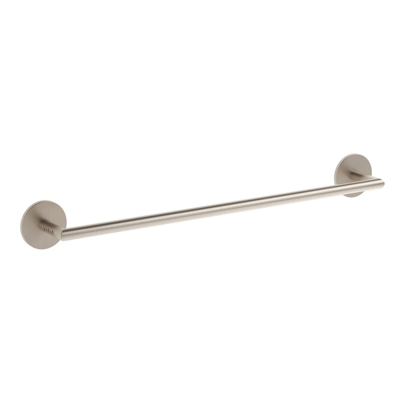 VitrA Origin 45cm Single Towel Rail – Brushed Nickel
