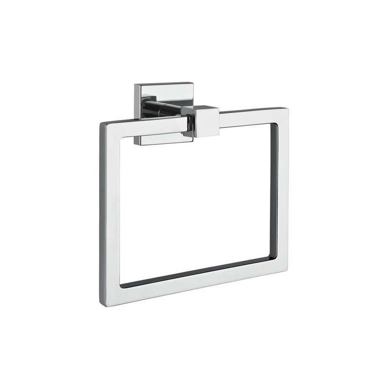 VitrA Q-Line Towel Ring – Chrome