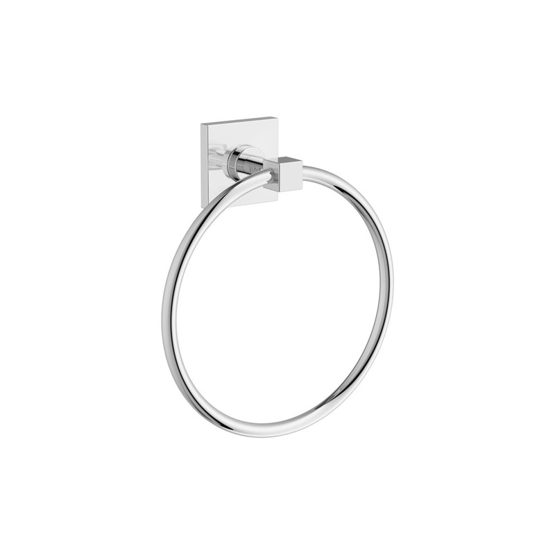 VitrA Root Round Towel Loop – Chrome