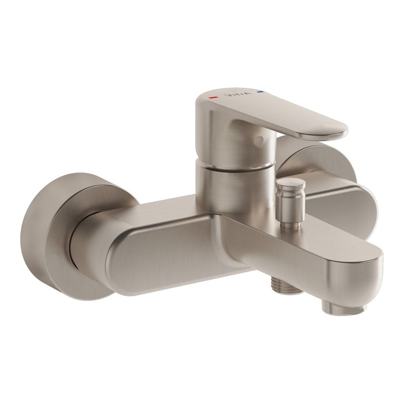 VitrA Root Round Wall Mounted Bath/Shower Mixer